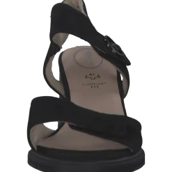 Jana Shoes 88313, Plateau-Sandaletten, Damen, black