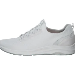 Jana Shoes 24761, Schnürschuhe, Damen, white