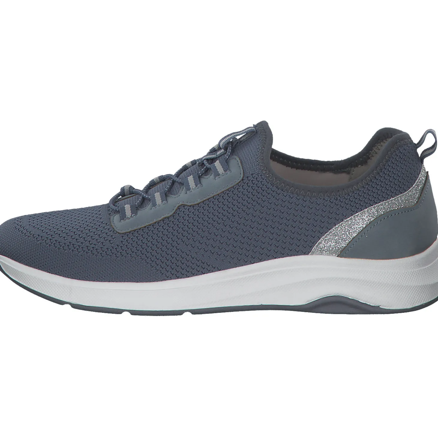 Jana Shoes 24761, Schnürschuhe, Damen, denim