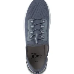 Jana Shoes 24761, Schnürschuhe, Damen, denim