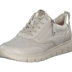 Jana Shoes 83705, Schnürschuhe, Damen, ivory