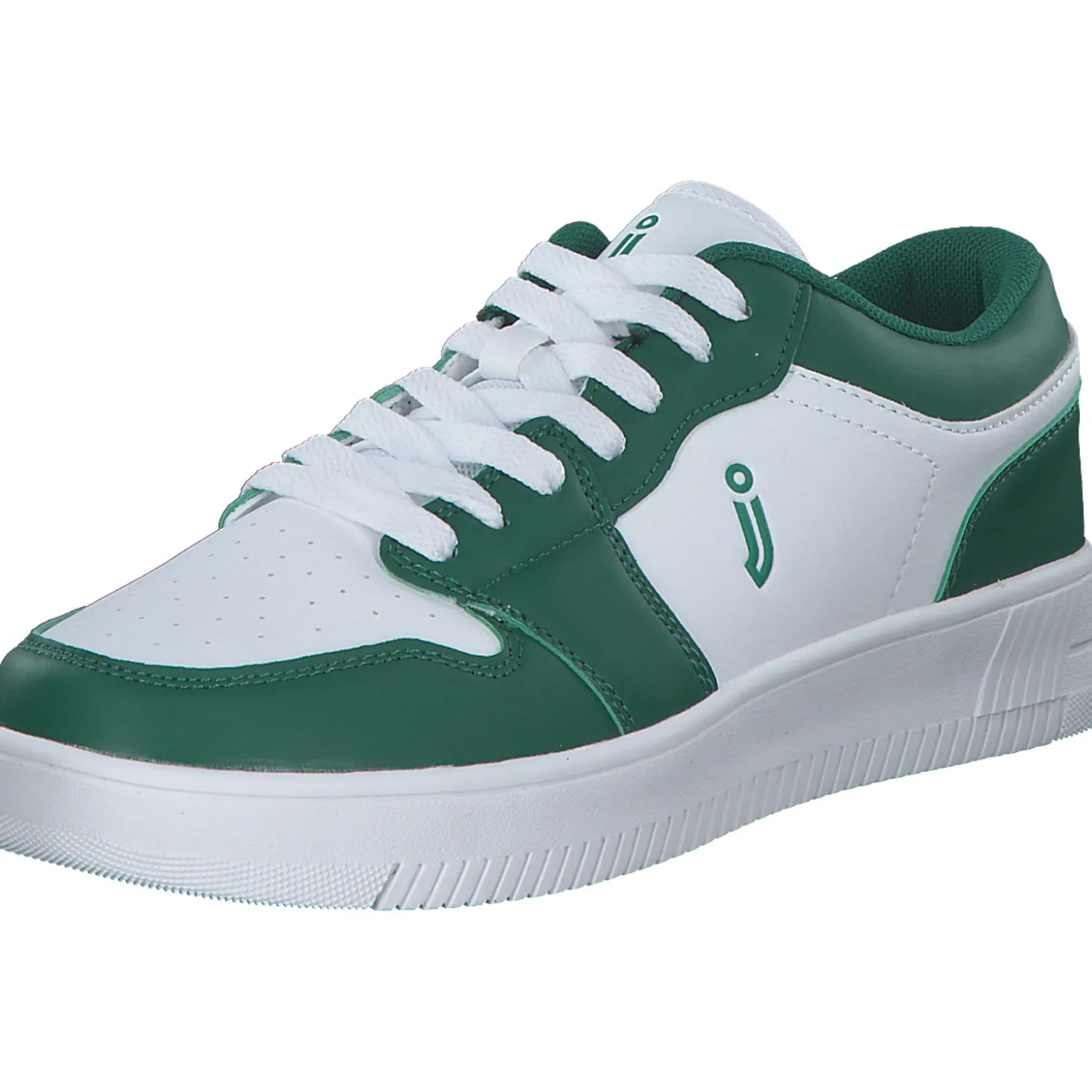 Jela 1317-2014, Schnürschuhe, Kinder, WHITE/GREEN