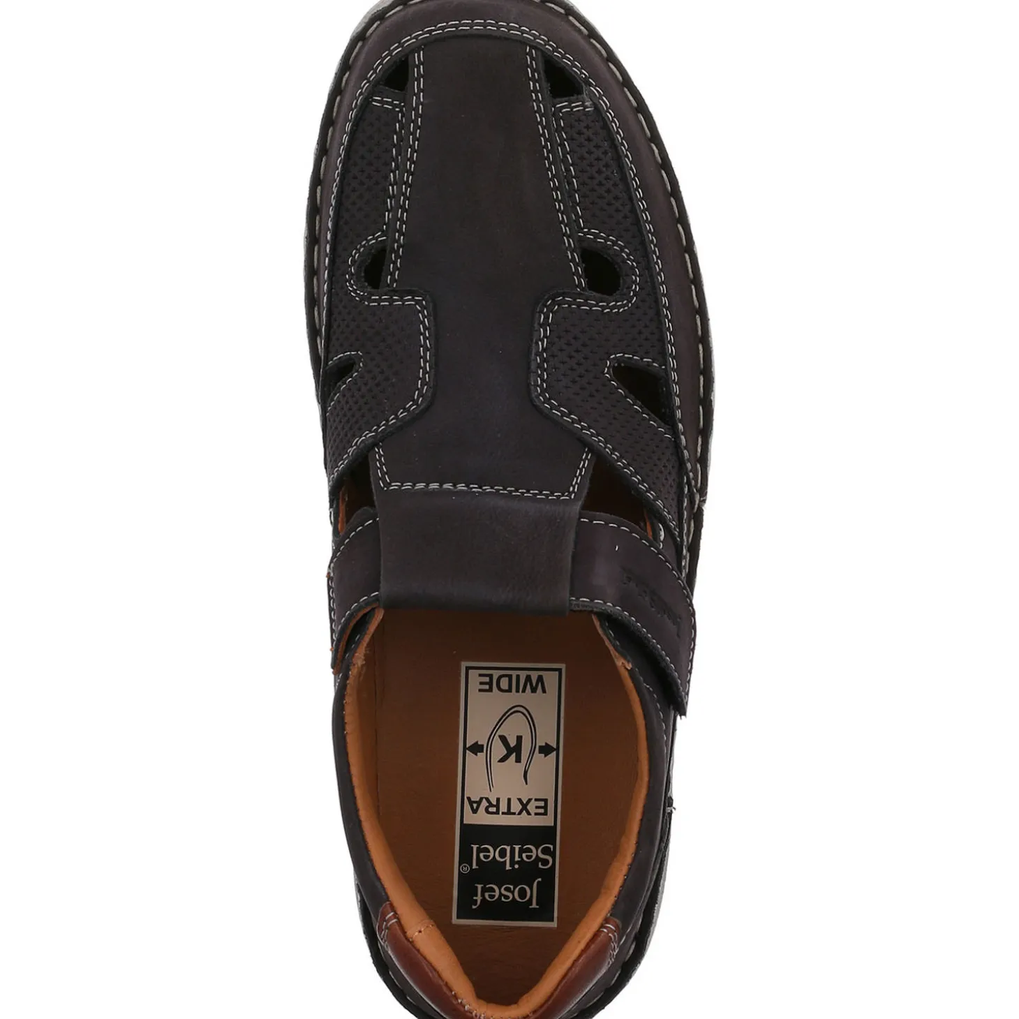 Josef Seibel Anvers 81 43635, Komfort-Sandalen, Herren, Braun (Ocean)