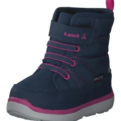 Kamik Luget NF9396, Stiefeletten (Kinder), Kinder, Navy/Magenta