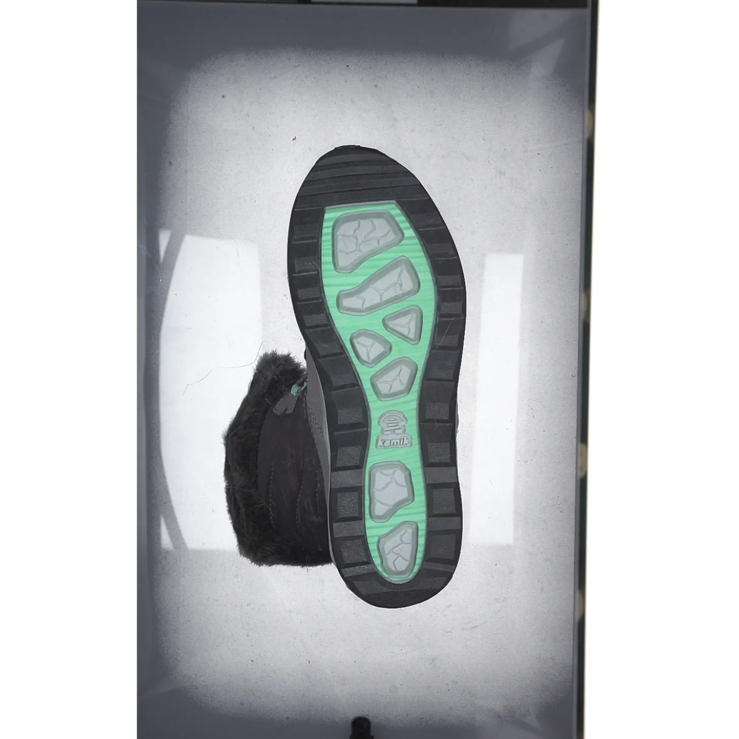 Kamik Prairie NF8057/NF4057, Winterstiefel, Kinder, charcoal/green