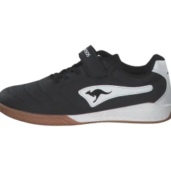 KangaROOS 10076-5012 K5-Drib EV jet, Sportliche Slipper, Kinder, jet black/white