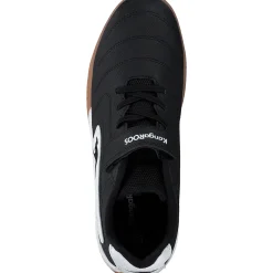 KangaROOS 10076-5012 K5-Drib EV jet, Sportliche Slipper, Kinder, jet black/white