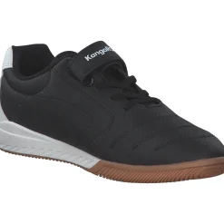 KangaROOS 10076-5012 K5-Drib EV jet, Sportliche Slipper, Kinder, jet black/white