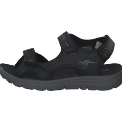 KangaROOS 79197, Klassische Sandalen, Herren, Schwarz