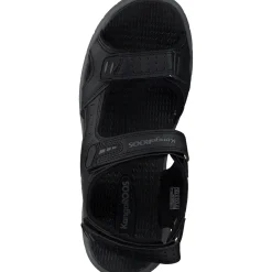 KangaROOS 79197, Klassische Sandalen, Herren, Schwarz
