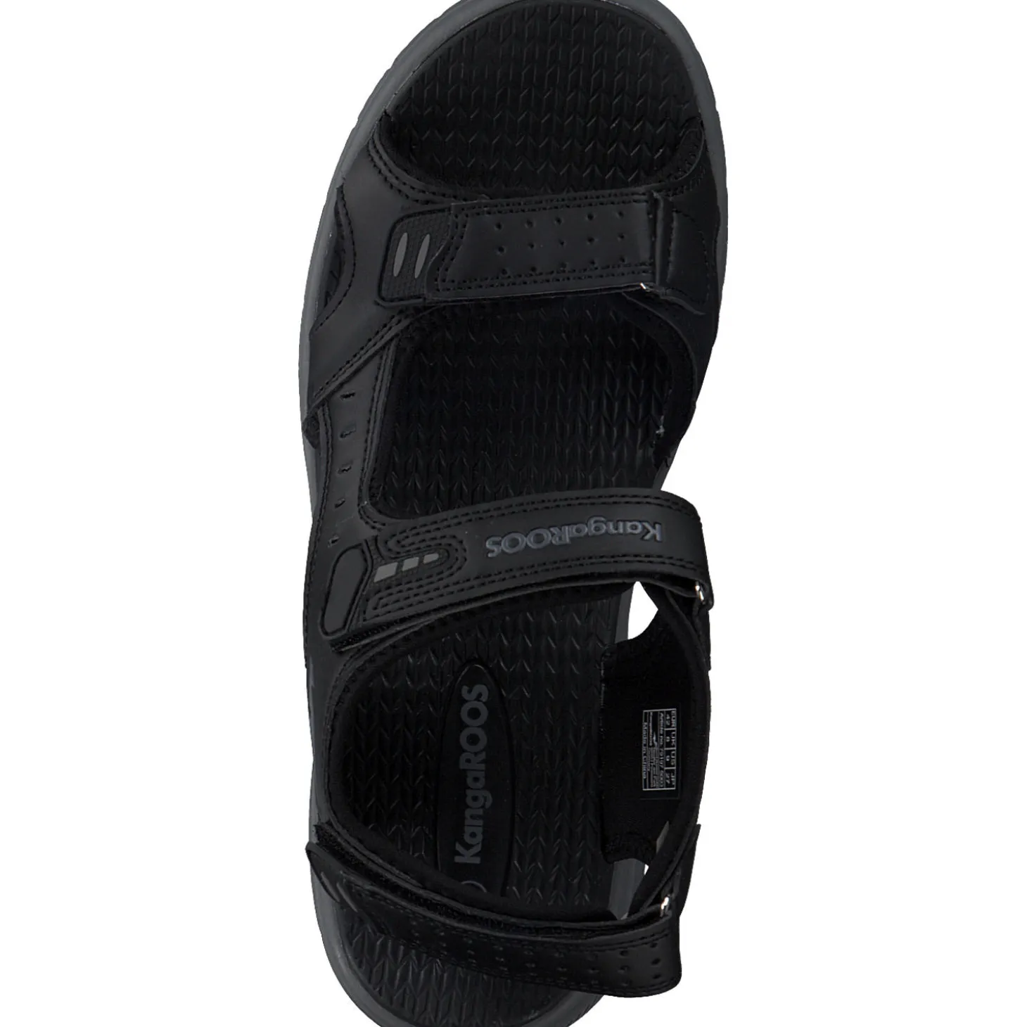 KangaROOS 79197, Klassische Sandalen, Herren, Schwarz