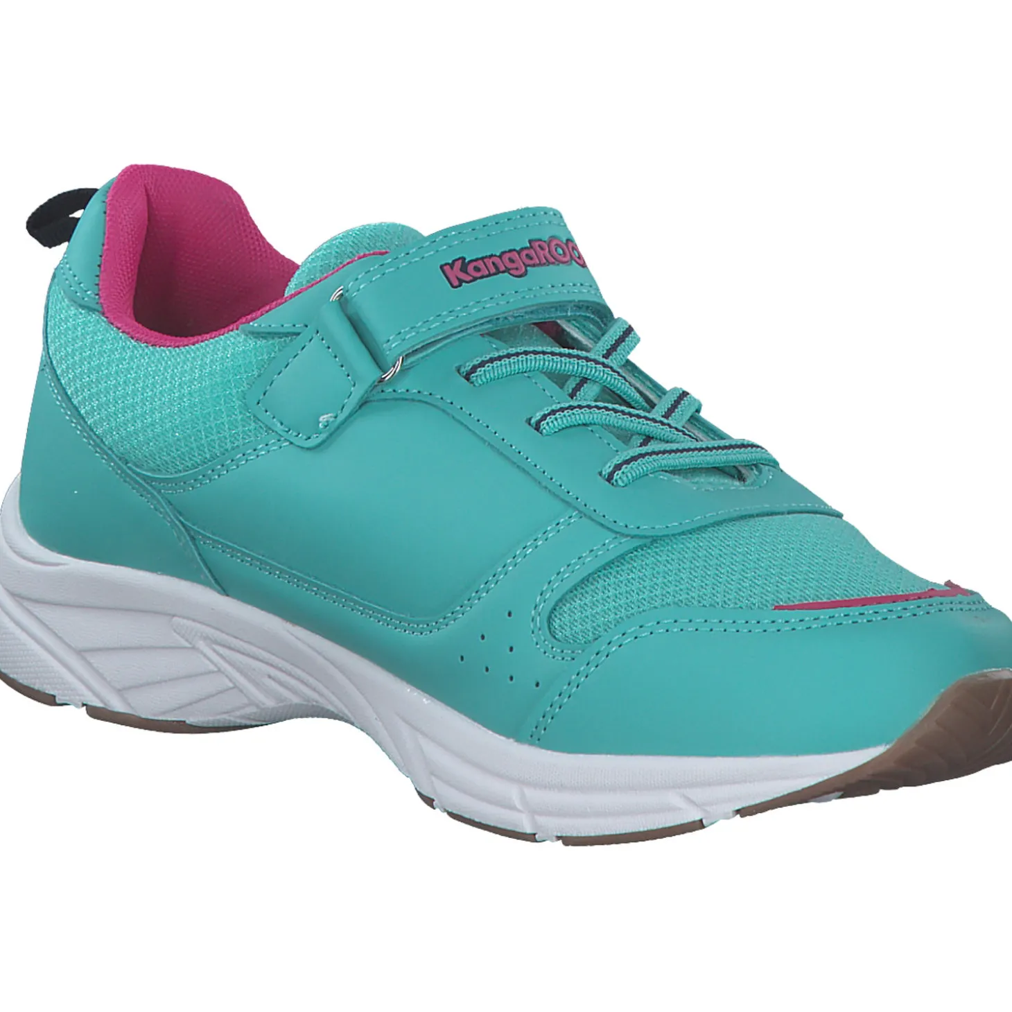 KangaROOS 10192-4344 K-Ni Keno EV , Sportliche Slipper, Kinder, ocean/daisy pink