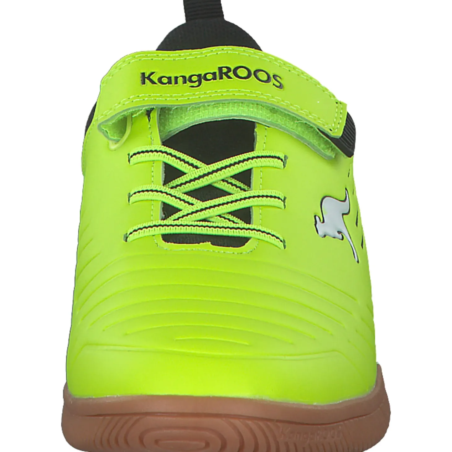 KangaROOS 10167-7013 K5-Winged EV, Sportliche Slipper, Kinder, neon yellow/jet black