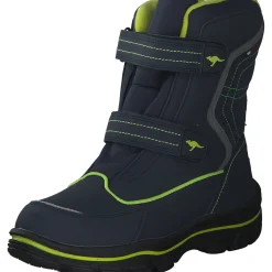 KangaROOS K-Leno V RTX 18780, Winterstiefel, Kinder, dk navy/lime