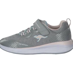 KangaROOS KQ-Fleet EV 18715, Sneakers Low, Kinder, Grau (Vapor Grey/Frost Pink)