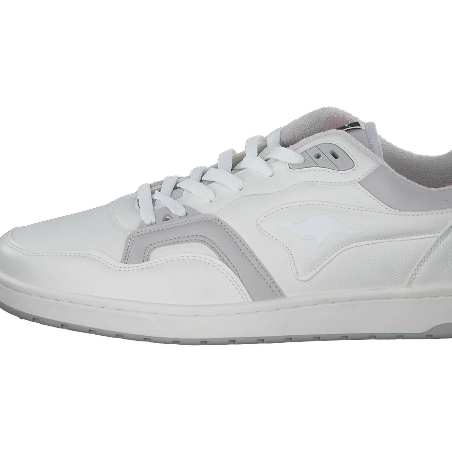 KangaROOS K-Slam Point 80018, Sneakers Low, Herren, White k red
