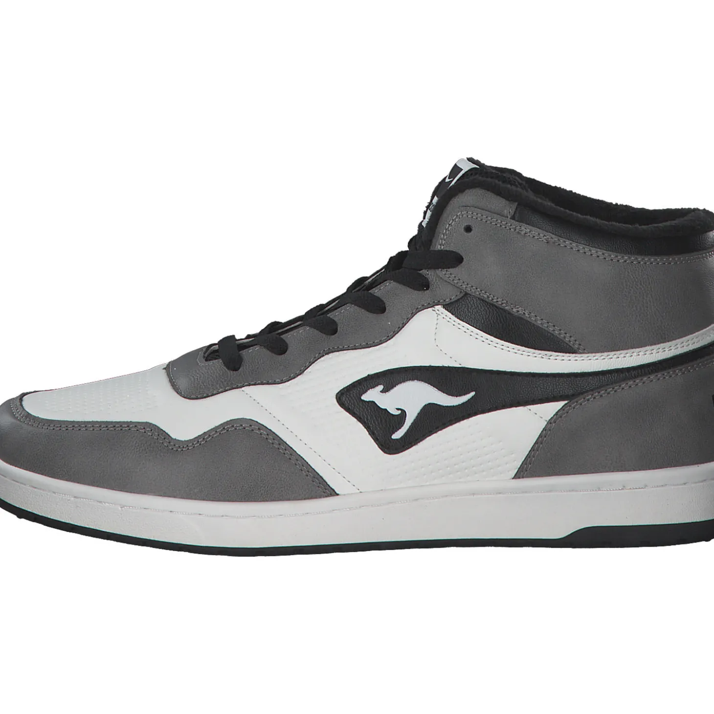 KangaROOS K-Slam Two Hi 80028, Stiefel, Herren, grau weiß