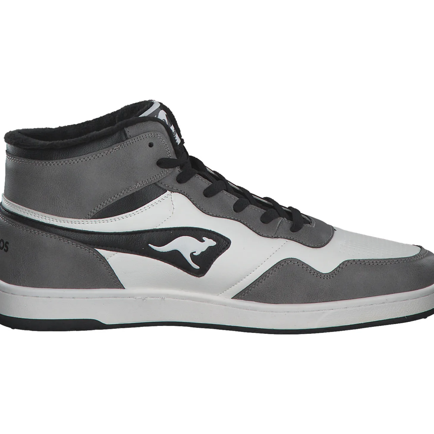 KangaROOS K-Slam Two Hi 80028, Stiefel, Herren, grau weiß