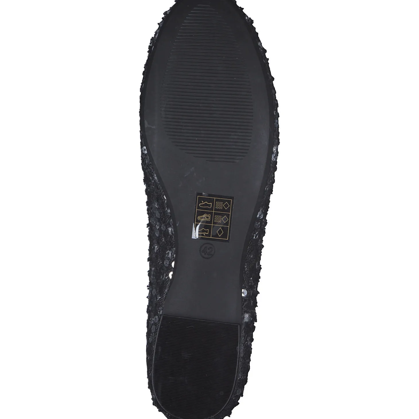 La Strada 2300608, Ballerinas, Damen, black