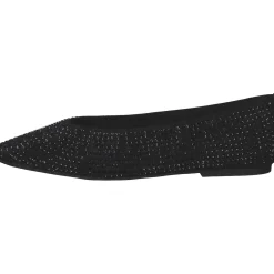 La Strada 2214327-2201 FLAT, Ballerinas, Damen, black stones