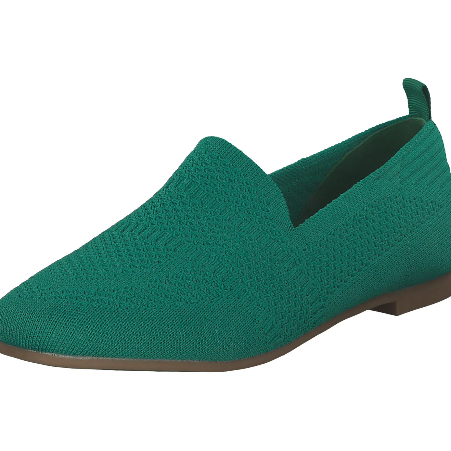 La Strada 2111884, Mokassins, Damen, green knitted
