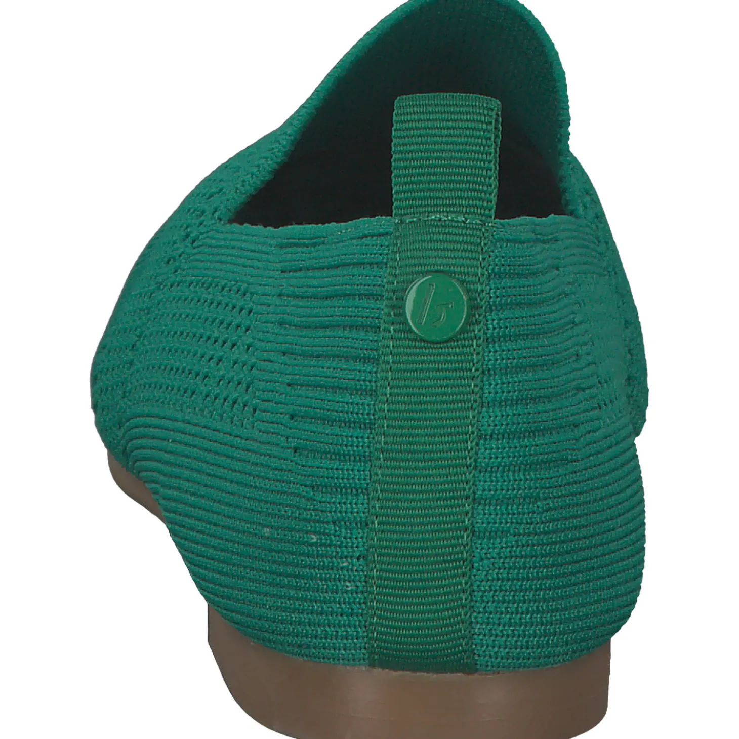La Strada 2111884, Mokassins, Damen, green knitted