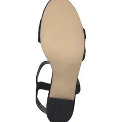 La Strada 2201015, Plateau-Sandaletten, Damen, black micro + stone