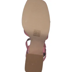 La Strada 2201027, Plateau-Sandaletten, Damen, coral wrinkle patent