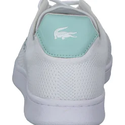 Lacoste Carnaby Piquee 45SFA0021, Schnürschuhe, Damen, white/turqoise