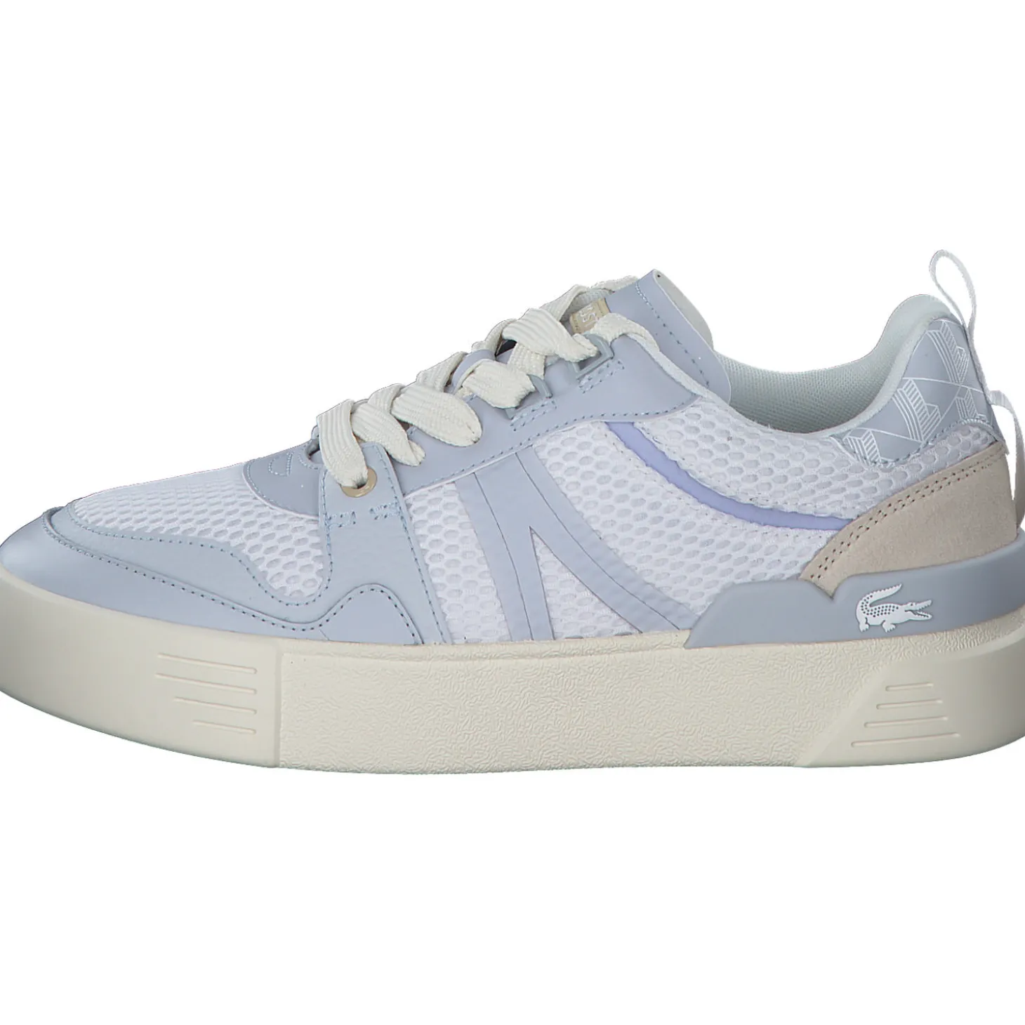 Lacoste L002 46CFA0022, Schnürschuhe, Damen, Weiß/Blau