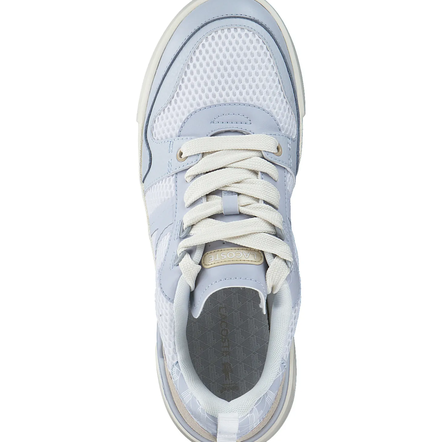 Lacoste L002 46CFA0022, Schnürschuhe, Damen, Weiß/Blau