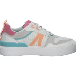 Lacoste L002 45CFA0010, Schnürschuhe, Damen, white/pink