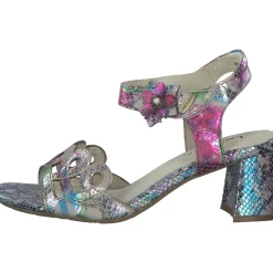 Laura Vita Jachino 10, Plateau-Sandaletten, Damen, blu