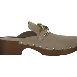 Marco Tozzi 27301, Clogs, Damen, Taupe