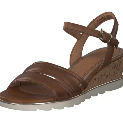 Marco Tozzi 28724, Keilsandaletten, Damen, Braun