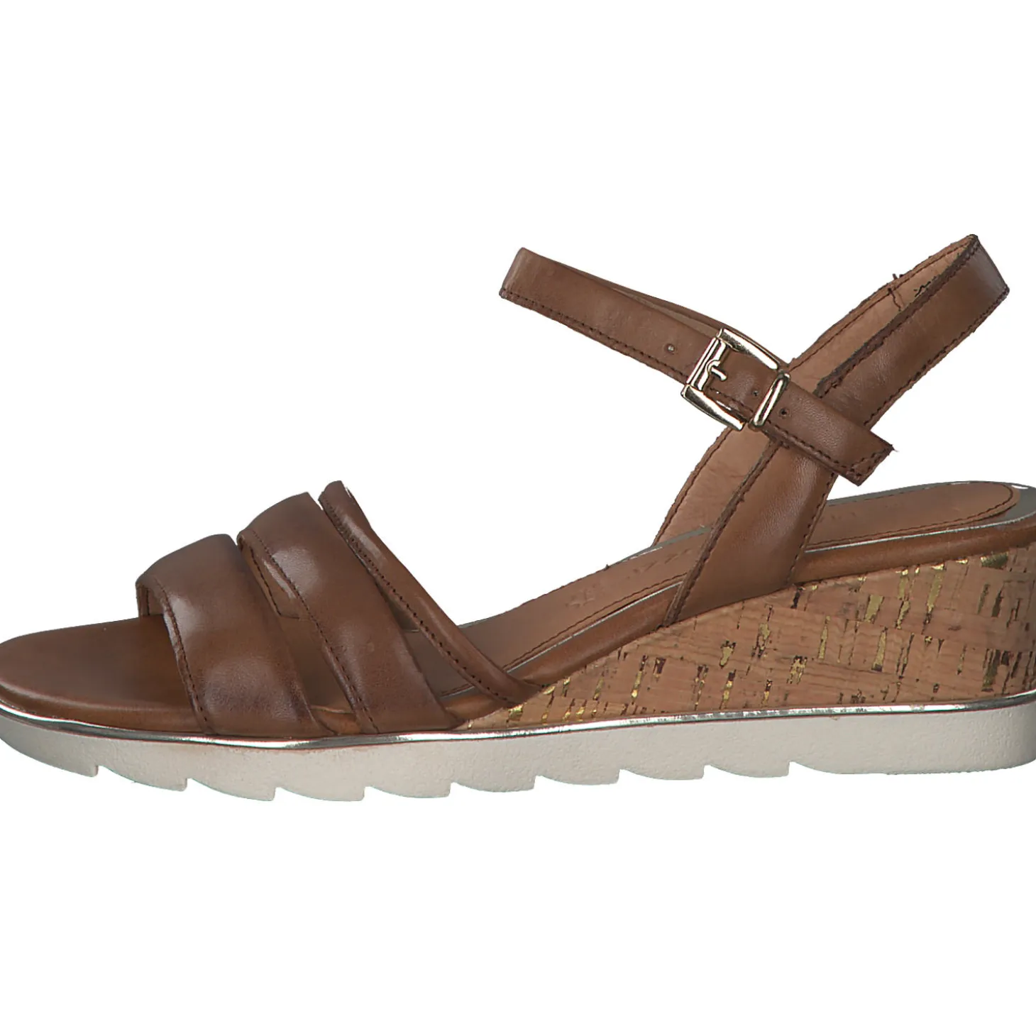 Marco Tozzi 28724, Keilsandaletten, Damen, Braun