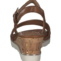 Marco Tozzi 28724, Keilsandaletten, Damen, Braun