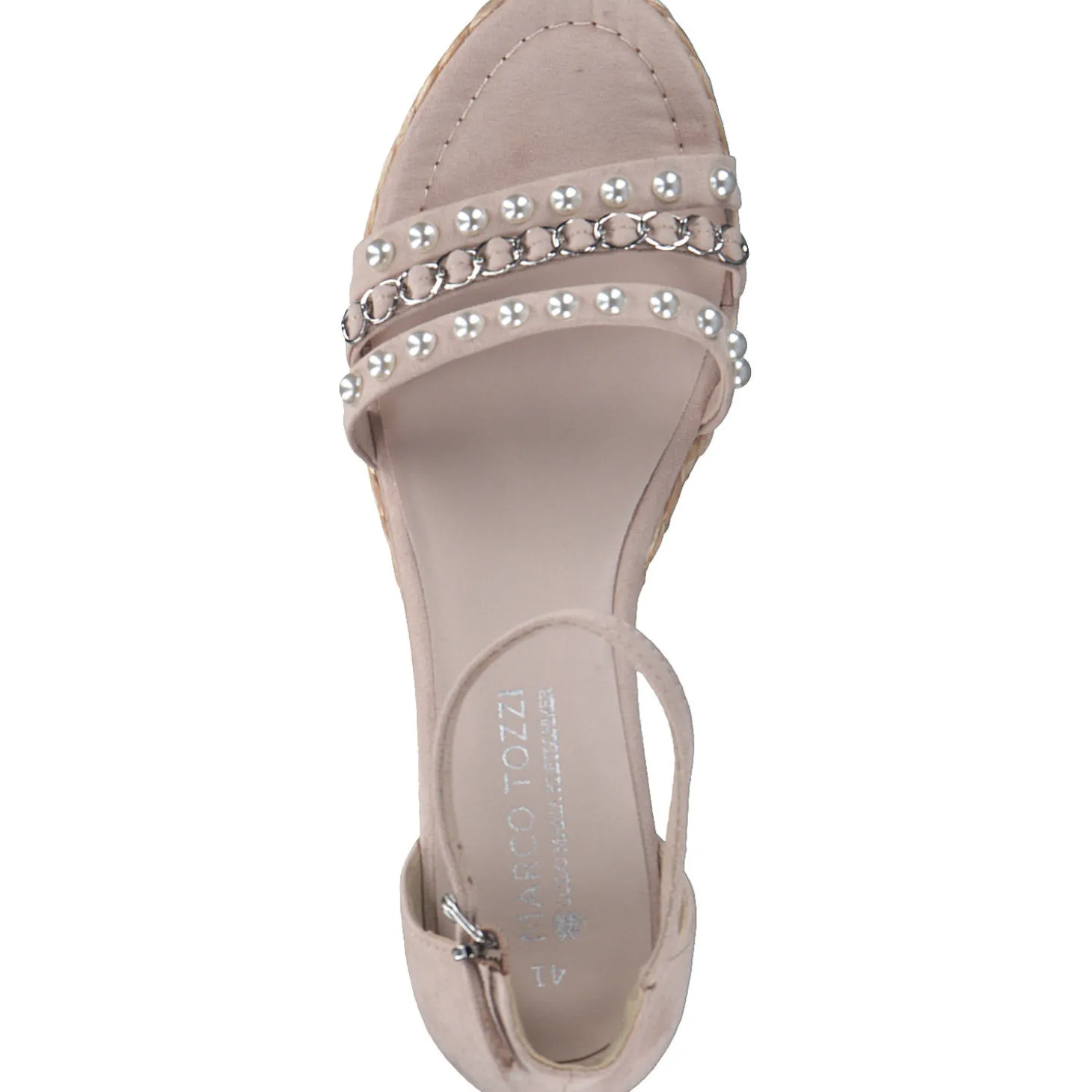 Marco Tozzi 88303-20, Keilsandaletten, Damen, POWDER