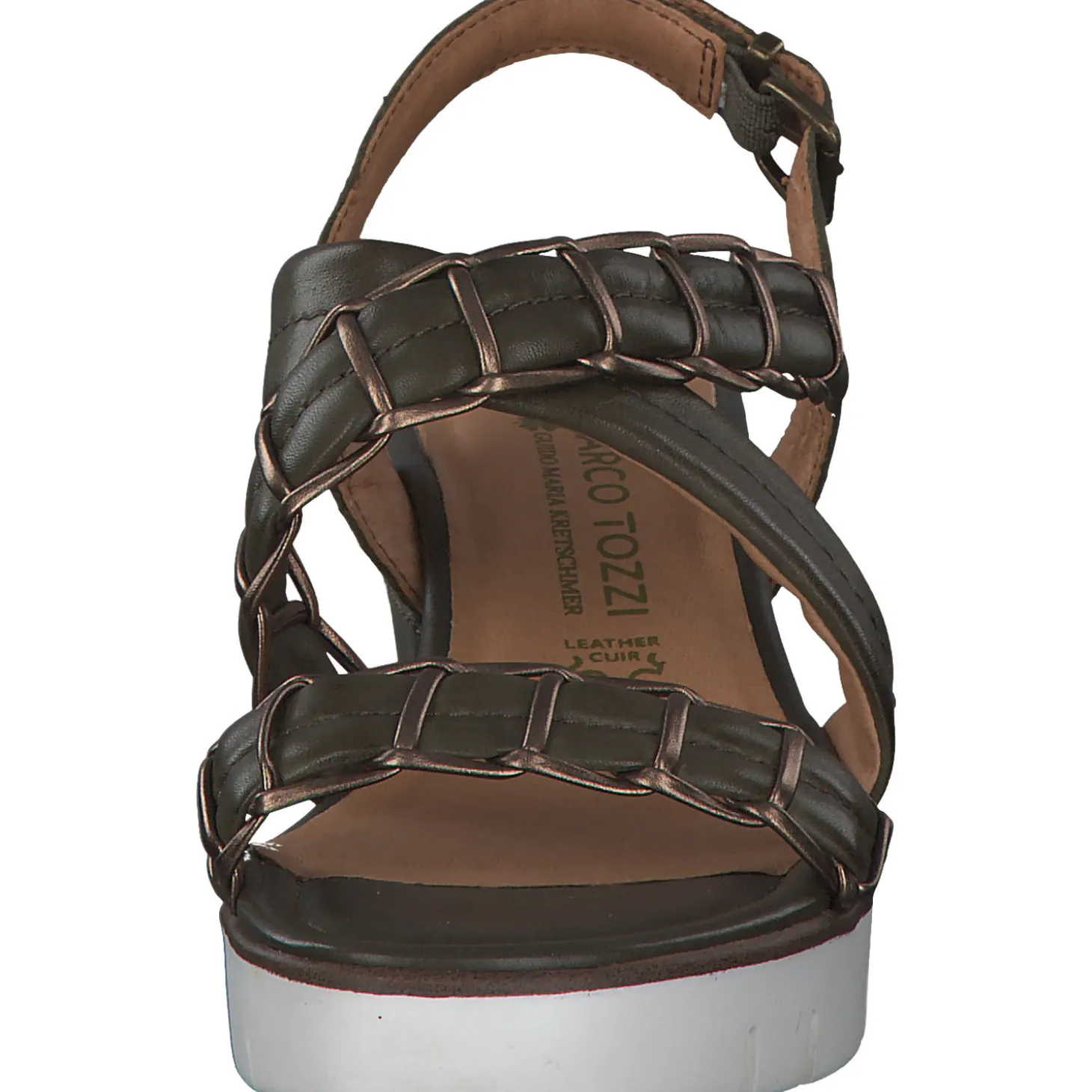 Marco Tozzi 88705, Keilsandaletten, Damen, Grün