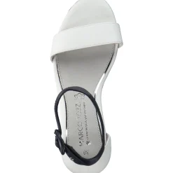 Marco Tozzi 88703, Klassische Pumps, Damen, Weiß/Blau