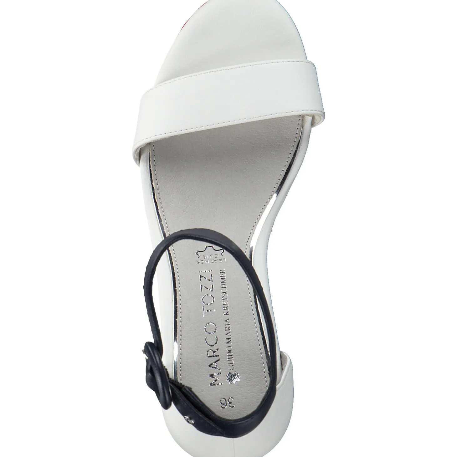 Marco Tozzi 88703, Klassische Pumps, Damen, Weiß/Blau