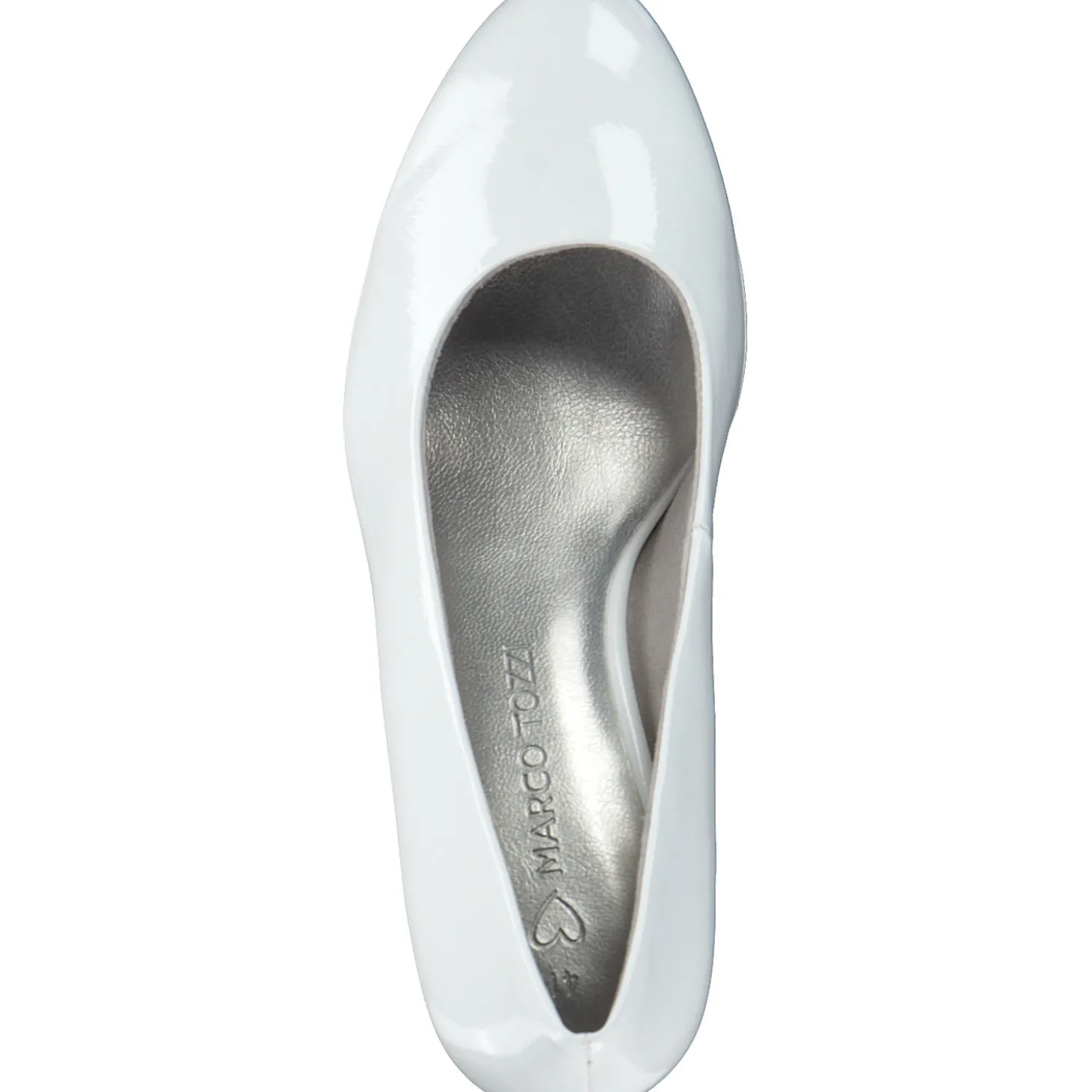 Marco Tozzi 22412, Klassische Pumps, Damen, WHITE PATENT