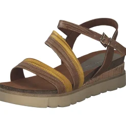 Marco Tozzi 28515, Klassische Sandalen, Damen, cognac