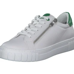 Marco Tozzi 23764, Schnürschuhe, Damen, WHITE/GREEN