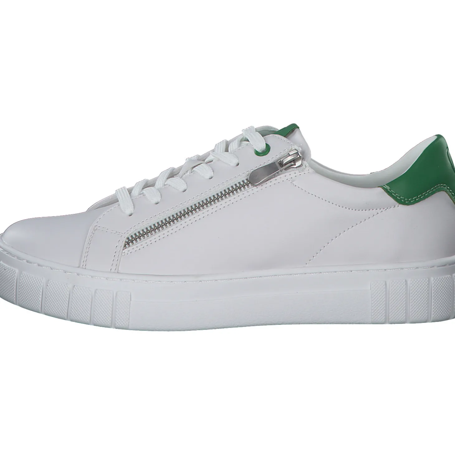 Marco Tozzi 23764, Schnürschuhe, Damen, WHITE/GREEN