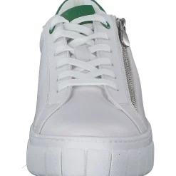 Marco Tozzi 23764, Schnürschuhe, Damen, WHITE/GREEN