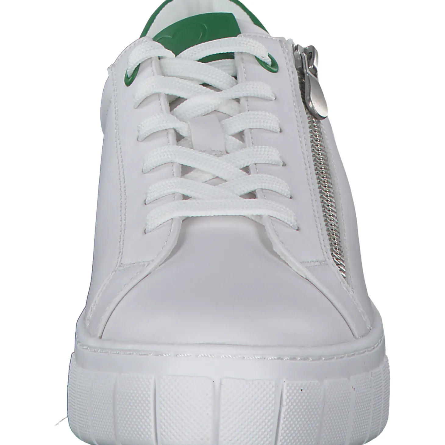 Marco Tozzi 23764, Schnürschuhe, Damen, WHITE/GREEN