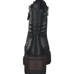 Marco Tozzi 85211, Schnürstiefeletten, Damen, black antic