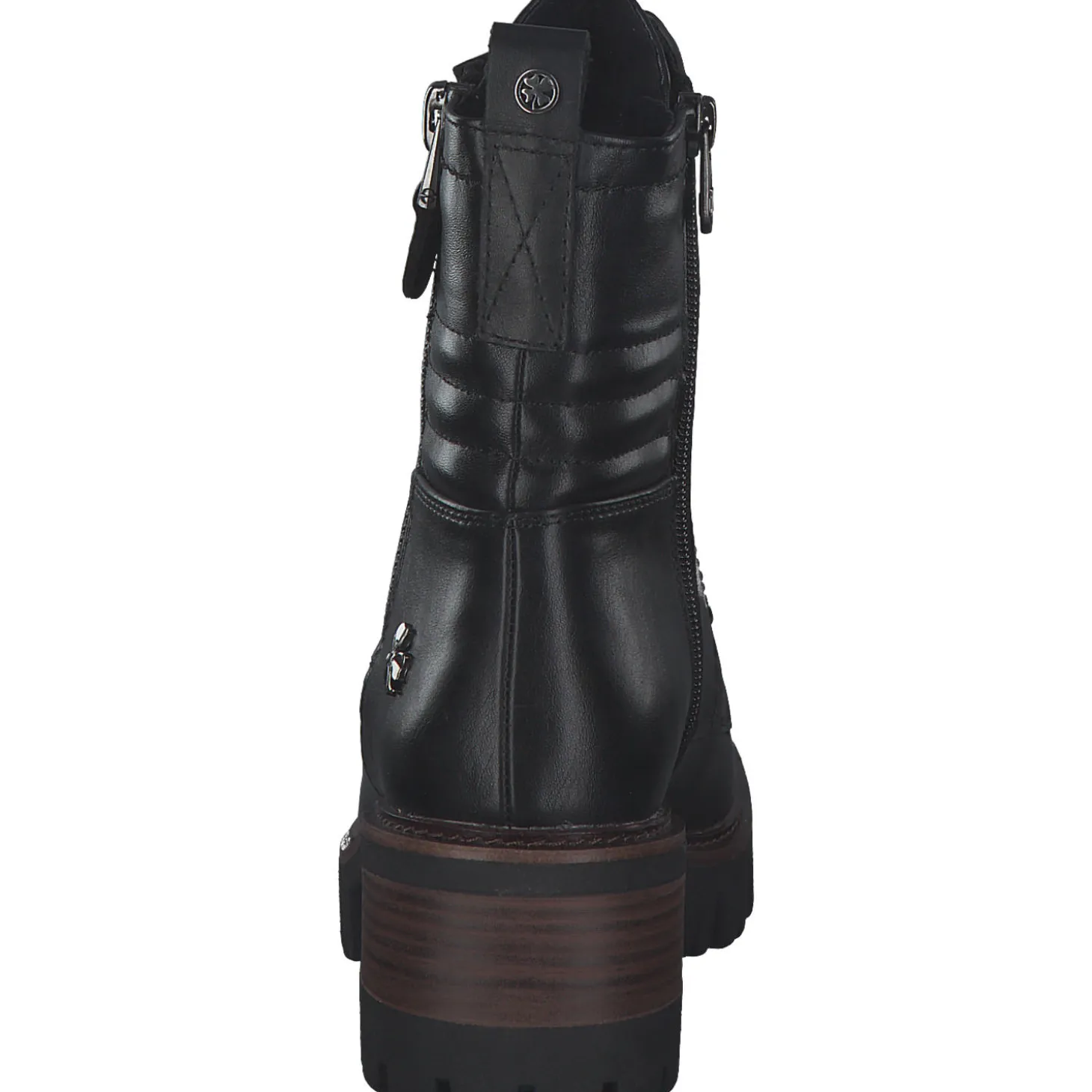 Marco Tozzi 85211, Schnürstiefeletten, Damen, black antic