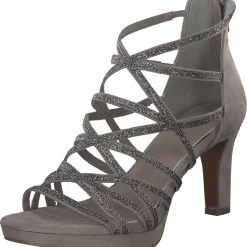 Marco Tozzi 28373, Sling-Pumps, Damen, TAUPE COMB